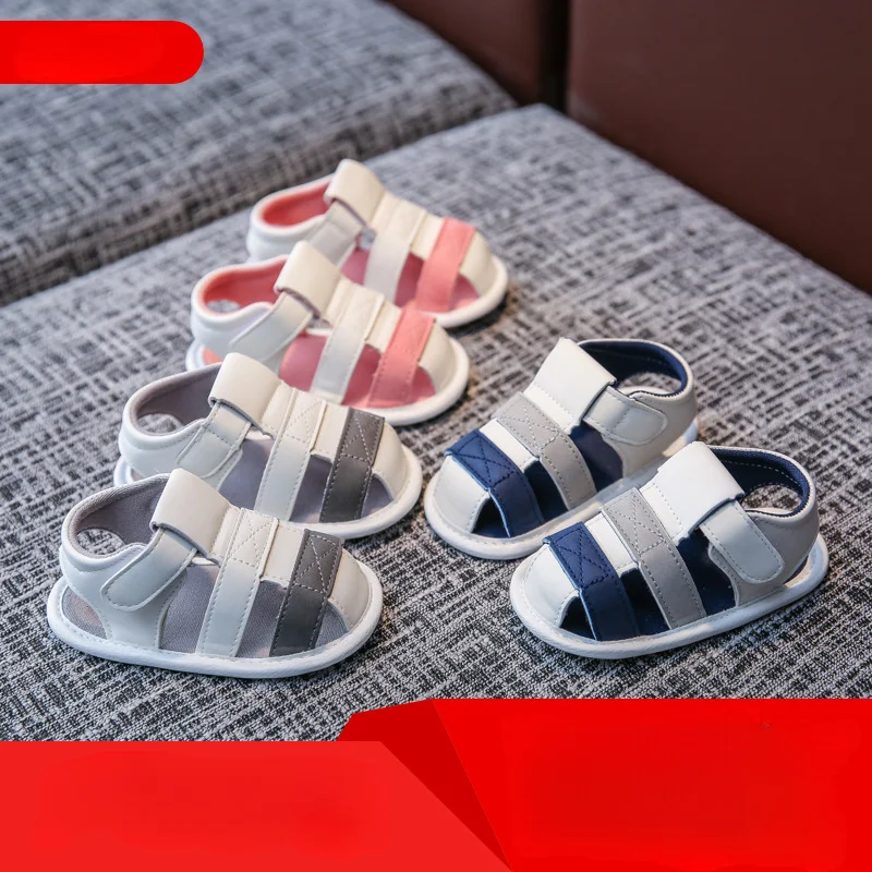 

Детские сандалии, летняя новая стильная детская обувь для дошкольников, противоскользящая мягкая подошва