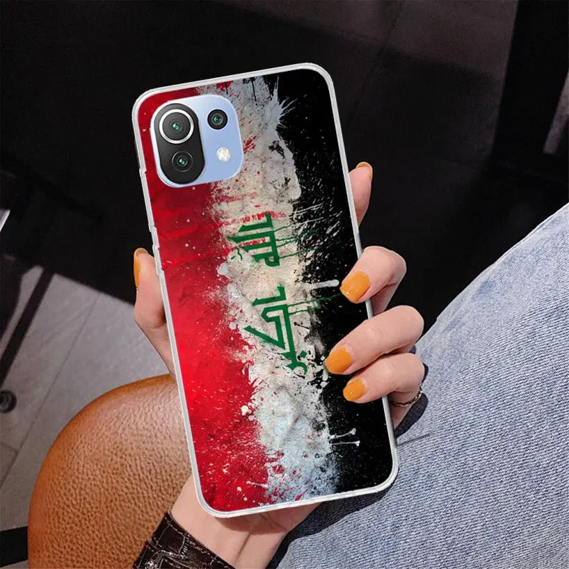 Чехол для телефона с национальным флагом Ирака Xiaomi Redmi Note 10 9S 9 8T 8 Pro 7 5 Mi 12T 11T 10T 9T 12 11