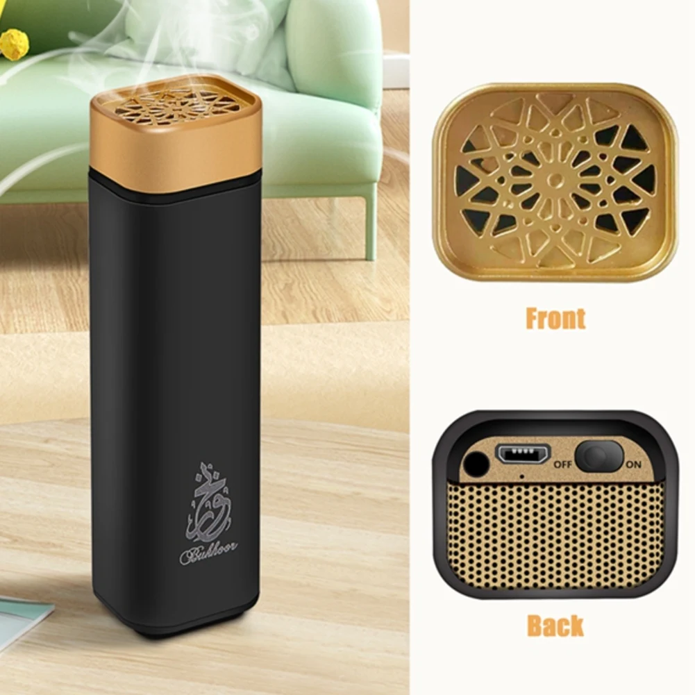Портативная USB-горелка Bukhoor 2 шт. мини-лампа мусульманская