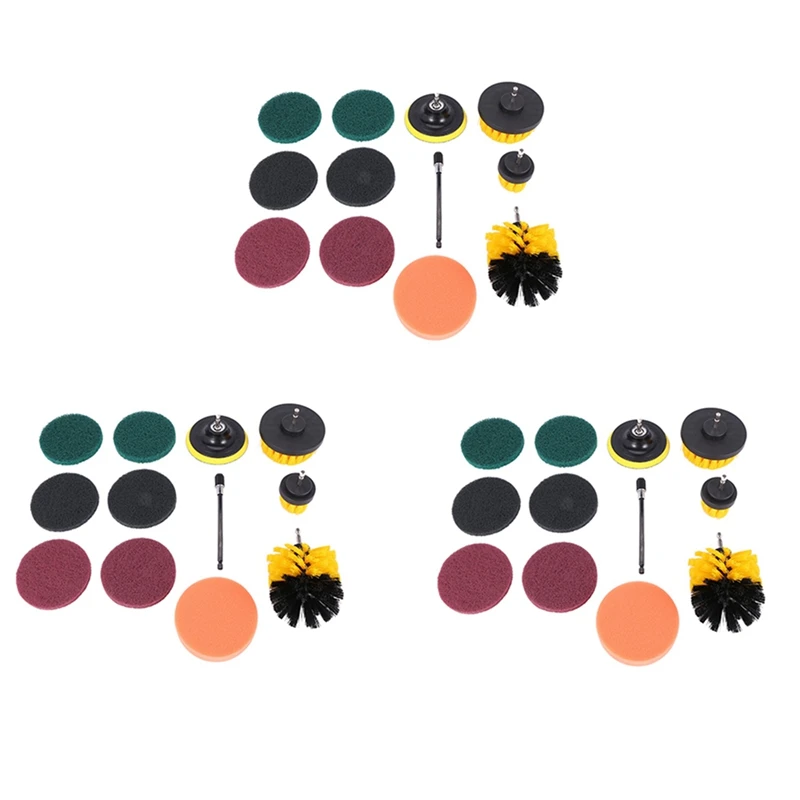 

36 шт., щётка-насадка для дрели, с удлинителем