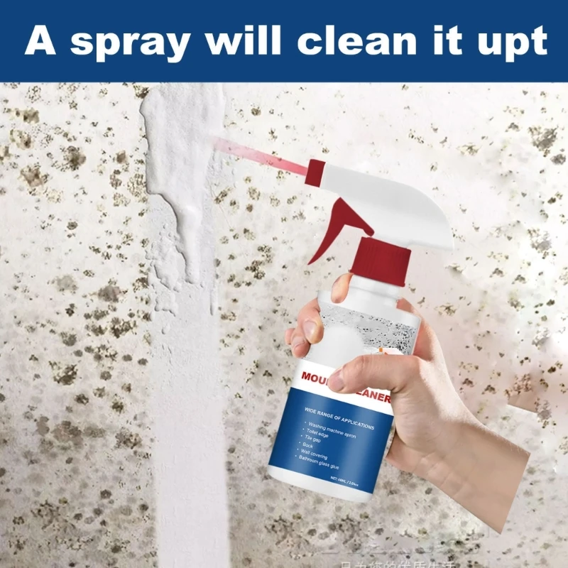 

Mould Cleaning Spray Home Wall Mold Stains Remover Spray Cleaner Household Removal Spray for Bathroom Kitchen Sink Clean 5 Style