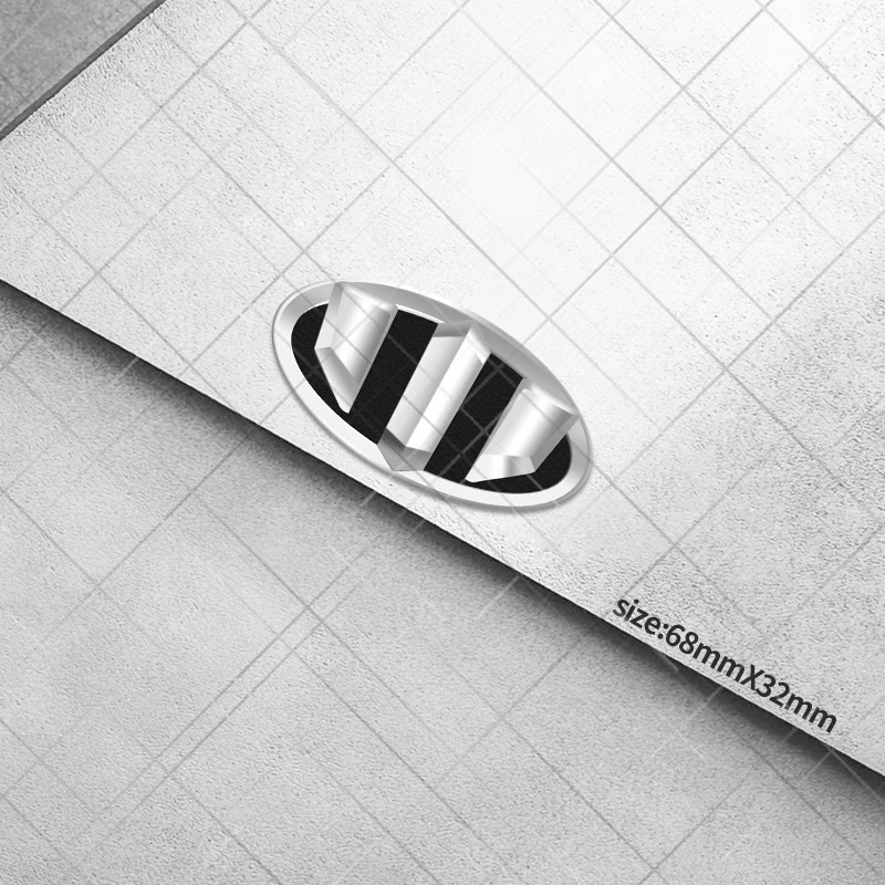 

ABS 3D Brenthon логотип автомобиля передняя эмблема задний багажник рулевое колесо ступица эмблема наклейка для K5 K9 K3 Sorento Sportage Picanto