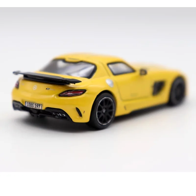 Модель литая автомобиля Mercedes Benz SLS AMG 1/64 модель из сплава спортивная машина