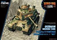 meng model wwt007 german medium tank pz kpfw v panther q edition model kit