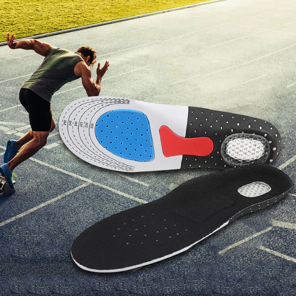 

Silicone Sport Shoe Insoles for Arch Pain Sport Shoe Pad Men Women Shock Absorption Breathable Running Gel Insert Feet Care
