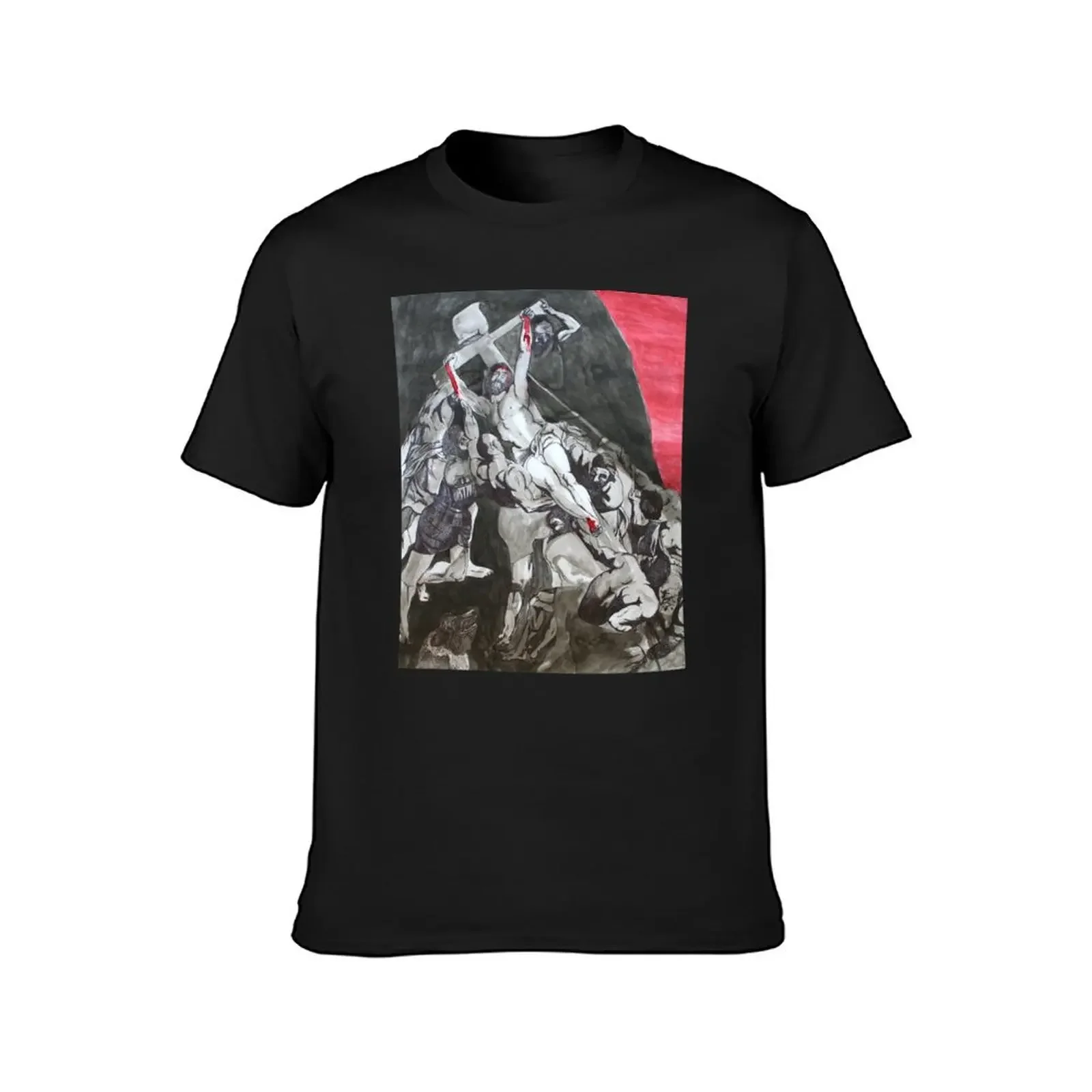 Футболка Rubins Study с рисунком аниме футболка для мужчин |