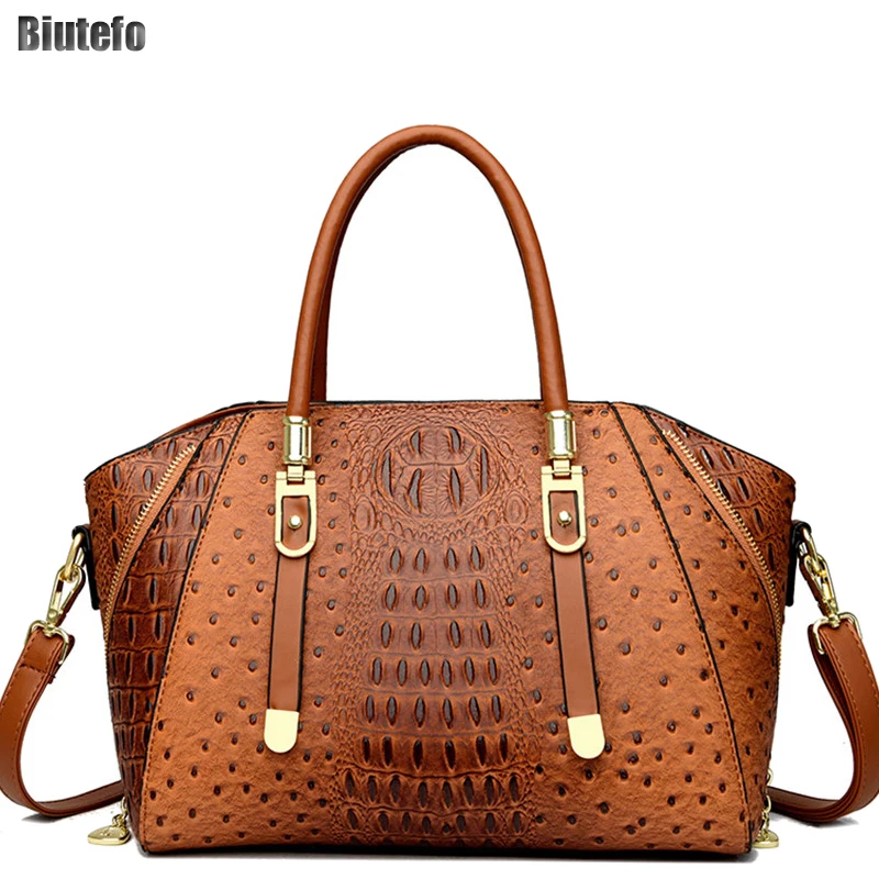 

High Quality Handbag Ladies New Leather Luxury Designer Shoulder Bag Brand Office Top Handle Bags Sac Bandouillere Femme Torebka