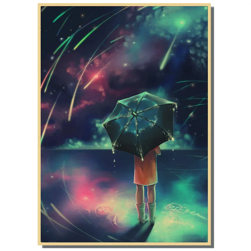 Винтажная космическая мечта астронавт и искусство крафт-бумага ретро плакаты