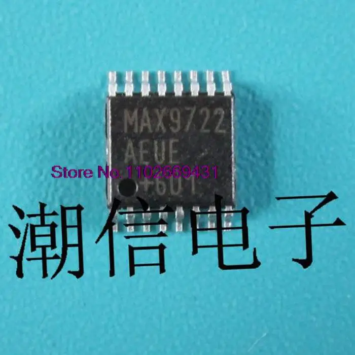 

MAX9722AEUE TSSOP-16