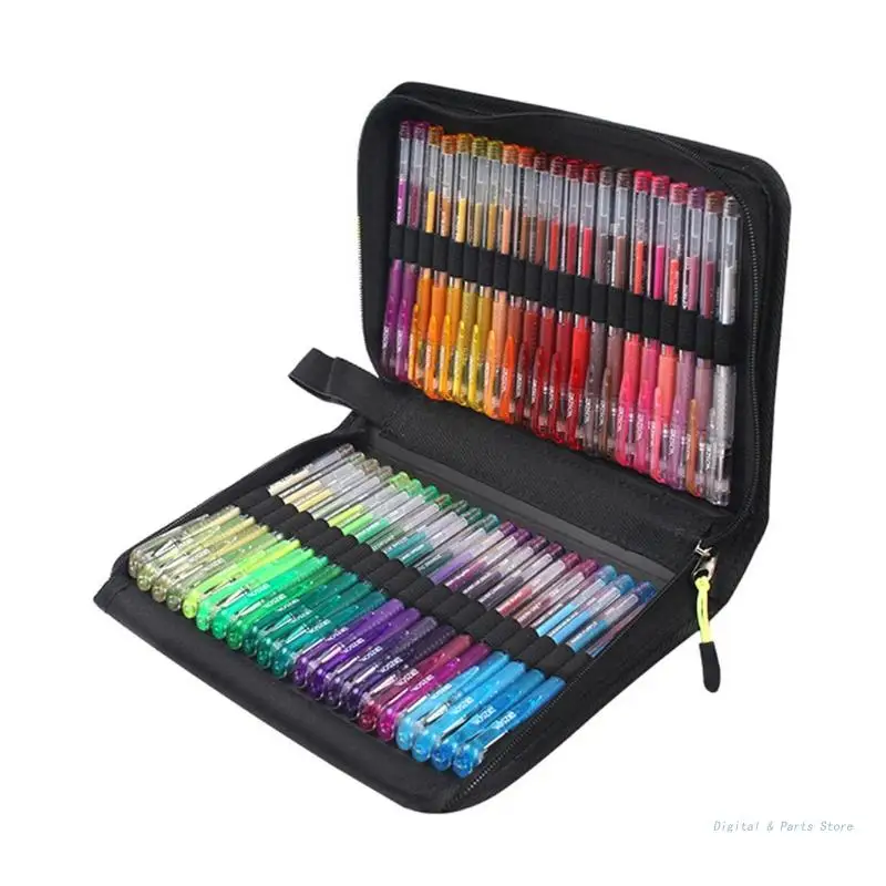 

60 шт., цветные гелевые ручки с сумкой для хранения, 1,0 мм