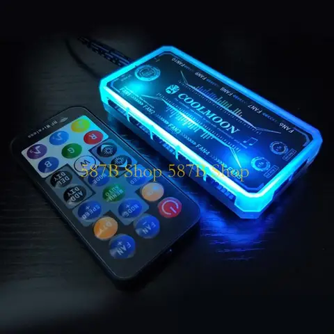 Coolmoon RGB контроллер для вентиляторов