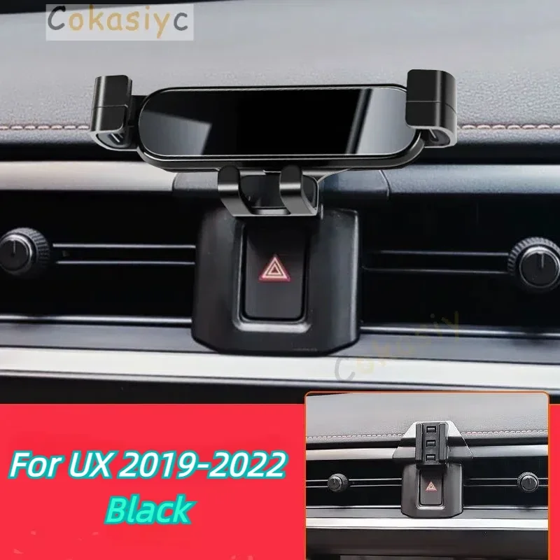 Фото Автомобильный держатель для мобильного телефона Lexus UX 250h 200 2022 2021 2020 2019, вращение на 360 градусов, специальный кронштейн, зажимные аксессуары №1