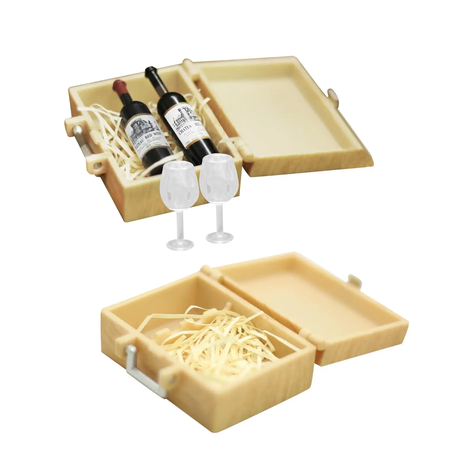

1:12 Doll Box Decor Party Accessories Toys Dollhouse Kitchen Set Miniature
