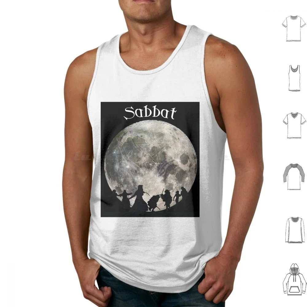 Хлопковые майки с принтом волшебная луна языческая друидная ведьма Викка Damh The Bard