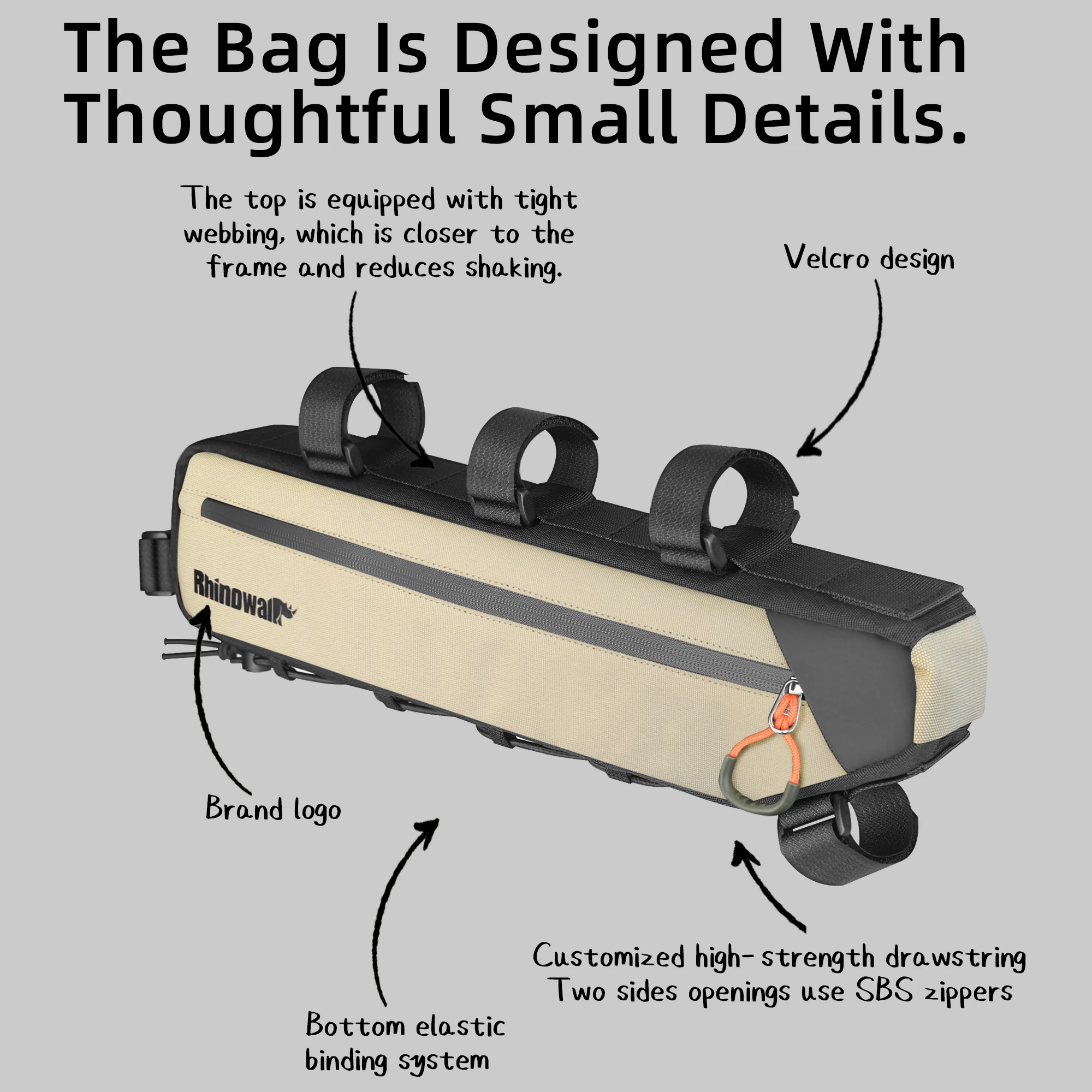 Водонепроницаемая рама для велосипеда Rhinowalk л/л