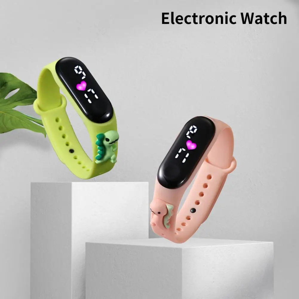

Shock-proof Lightweight Cartoon Doll Kids Sports Electronic Watch for Student