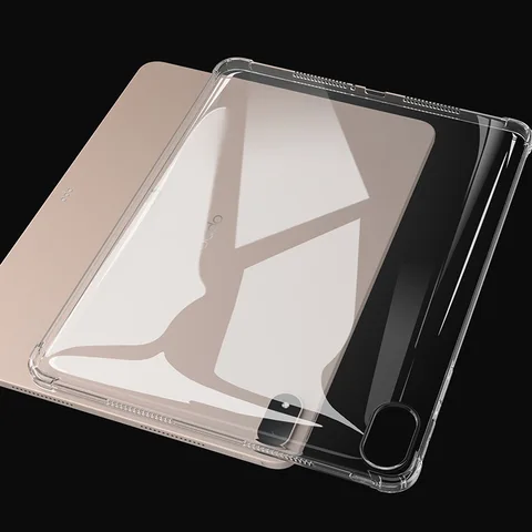 Чехол для планшета OnePlus Pad 3 2Pro Oppo Pad 4 4Pro 13, 2 дюйма, прозрачный защитный чехол из мягкого силикона ТПУ, противоударный чехол