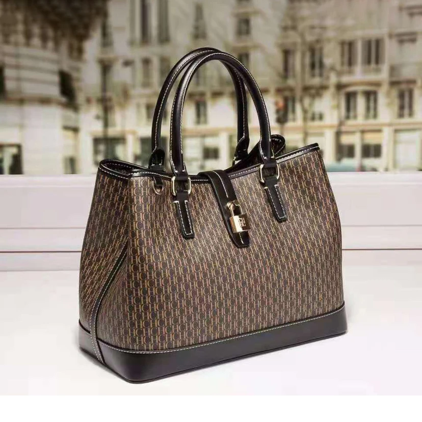 

Genuine Leather Tote Bags for Women Luxury Shoulder Bag Female Fashion Designer CH Crossbody Totes High Quality 2023 Bolsas