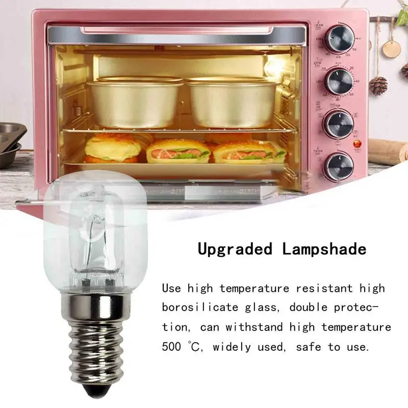 For Microwave Oven Appliance Microwave Light Bulbs E14 Appliance Light Bulb Replacement Parts For Oven Microwave