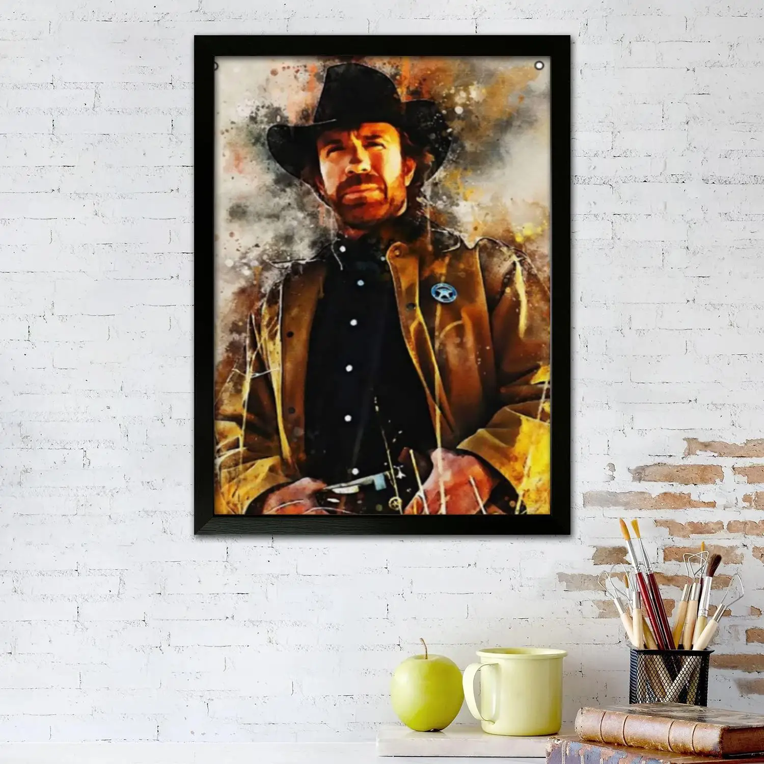 Художественный постер &quotСовременная семья&quot на холсте