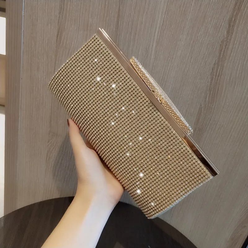 

Clutch Rhinestone Women's Bag Tote Banquet Party Evening