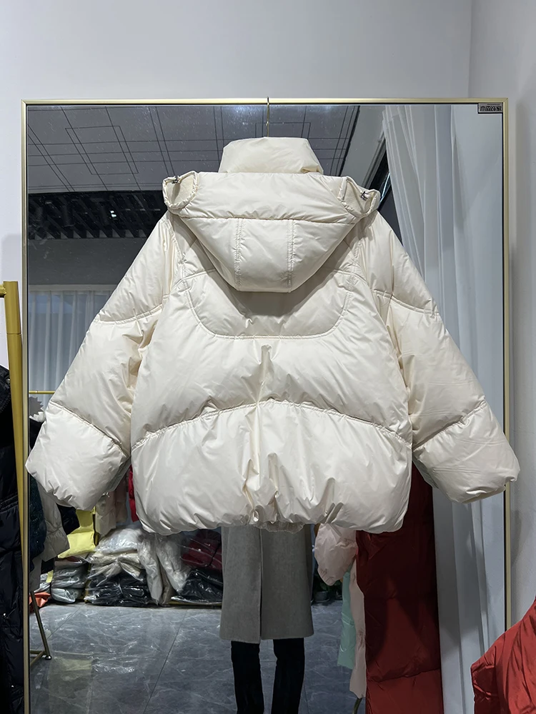 Women Down Jacket New Casual Style White Duck Down Jackets Autumn Winter Coats And Parkas Female Outwear