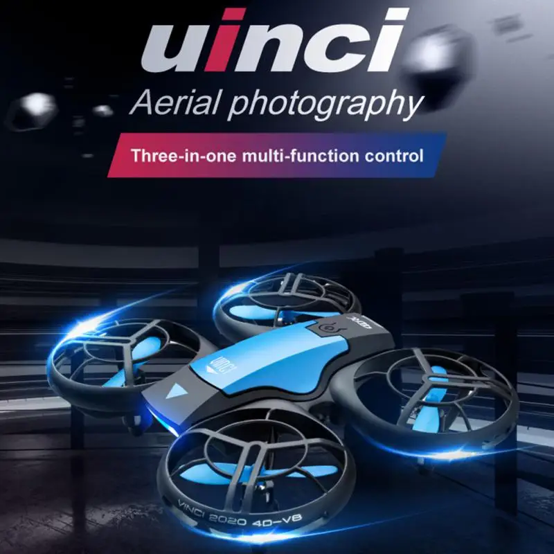 

2022 V8 New Mini Drone 4K HD Camera WiFi Fpv Air Pressure Height Maintain Foldable Quadcopter RC Dron children Toy Gifts