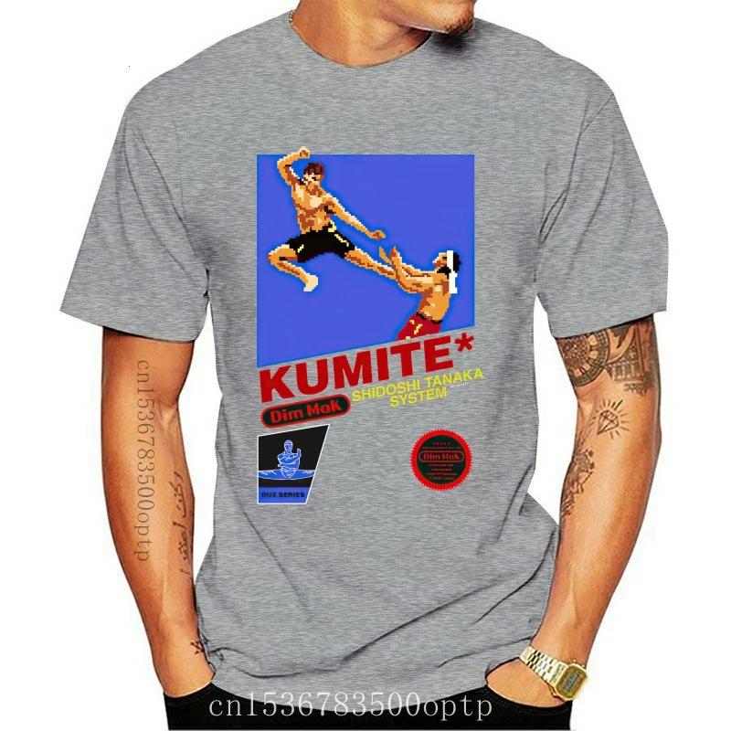 KUMITE Cartridge T Shirt Bloodsport tshirt jcvd jean claude van damme videogames movie humor game vintage retro pixel