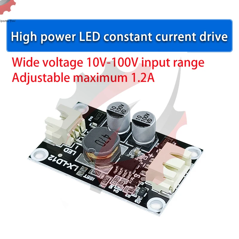

LED Lamp High-power Drive Module 10V-100V Constant Current Power AC LED Driver Module Maximum 1.2A High Voltage Converter