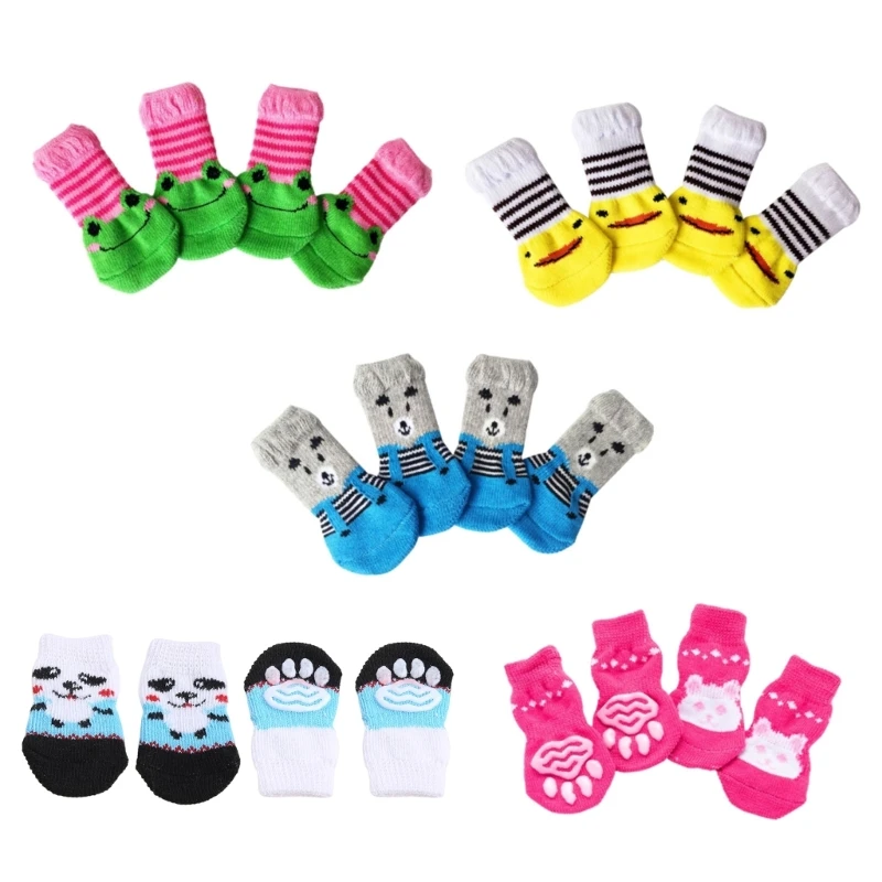 

Носки, носки для собак средней длины, носки для собак, Нескользящие уличные носки для домашних животных