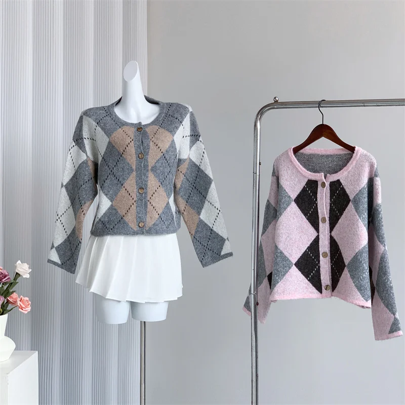 [ZOCI] Французский свитер осень 20224 стиль высококачественный очень красивый