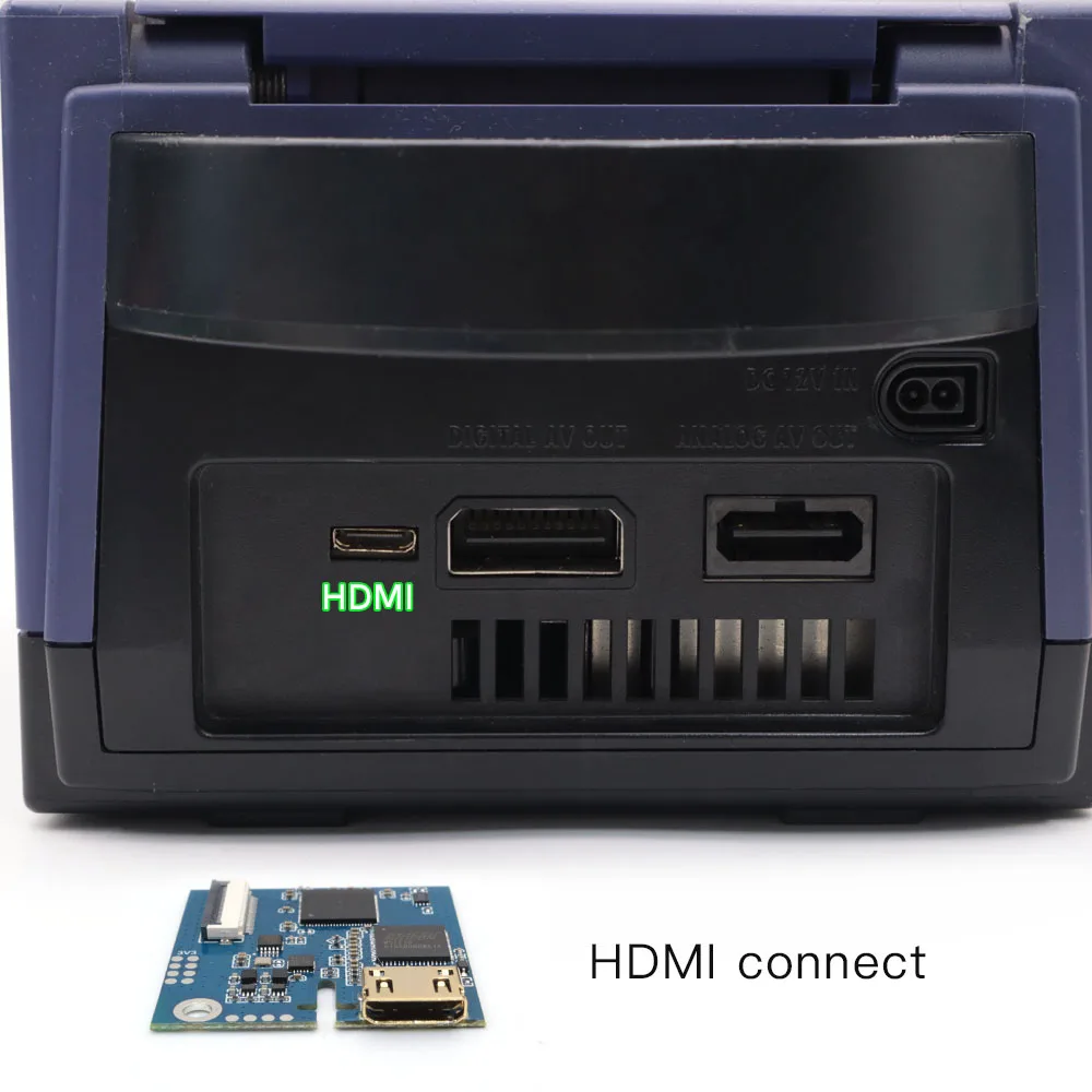 Фото Комплект для модификации HDMI HISPEEDIDO: внутренний цифровой HDMI-адаптер для консоли NGC GameCube №5