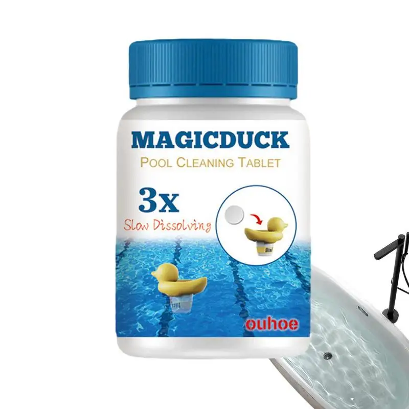 

Таблетки для бассейна с хлором, таблетки для уборки и поддержания PH, для плавающего бассейна