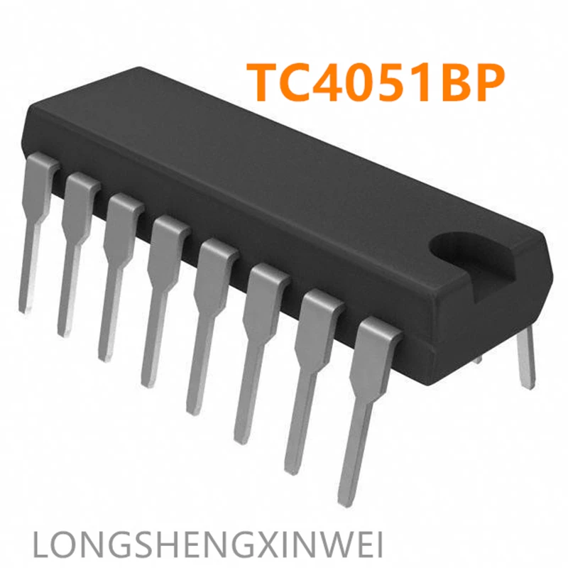 1 шт. новый оригинальный TC4051BP TC4051 DIP-16 аналоговый переключатель с прямой вилкой IC |