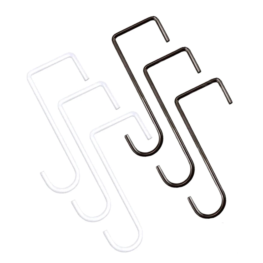 

6Pcs Steel Hook Fits Easily for Vinyl Fence Wood Arbor Pergolas Hanging Lights Plants Planters Indoor Outdoor