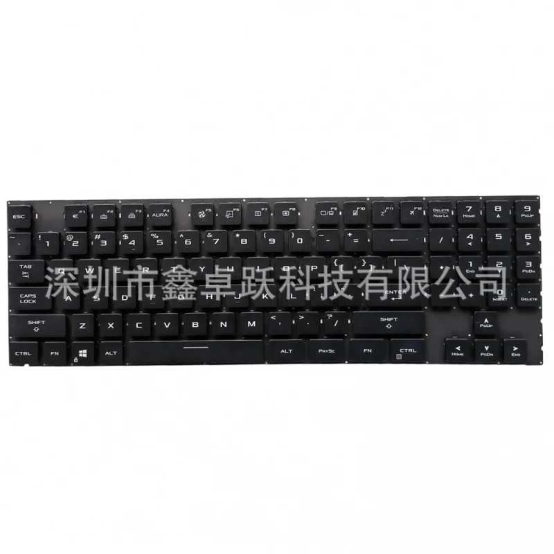 Клавиатура Su+ для ноутбуков Asus ROG Strix Scar 17 G733QM G733ZM (art.: 3920dae85a03c) - 3920dae85a03c