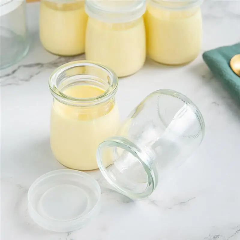 

6 шт., портативные бутылки для пудинга, йогурта