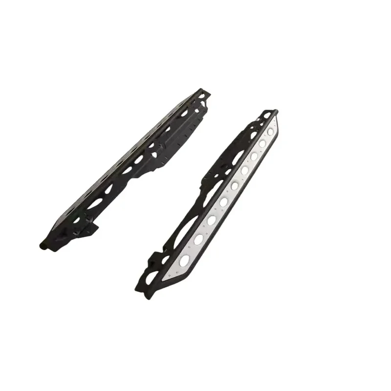 Фото Высококачественные черные пластиковые боковые подножки для Jeep Wrangler JK 2007-2017, 2/4-дверные, аксессуары для бездорожья. №5