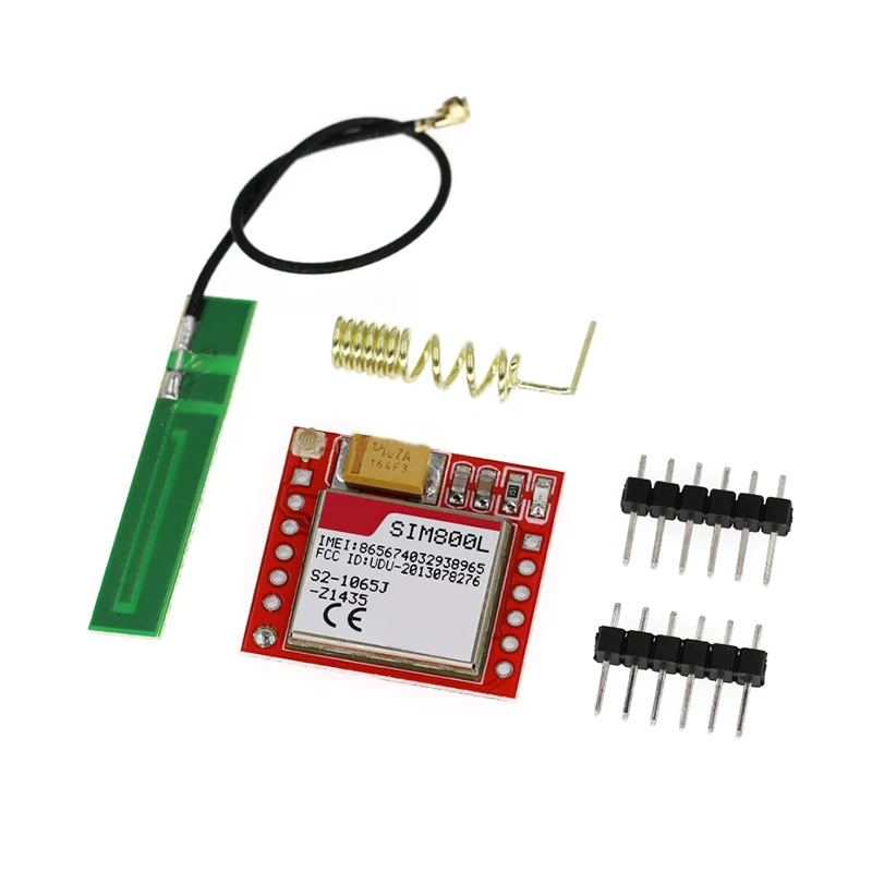 Фото SIM800L GPRS GSM модуль Micro SIM-карта ядро четырехдиапазонный TTL последовательный порт антенна PCB Беспроводная плата Wi-Fi для смартфона Arduino №3