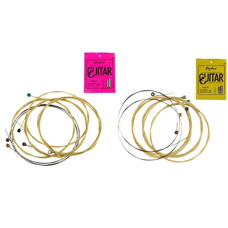 

Хит продаж, струны Orphee для акустической гитары с шестигранным сердечником и 8% полным никелевым покрытием, с бронзовым ярким тоном, очень све...