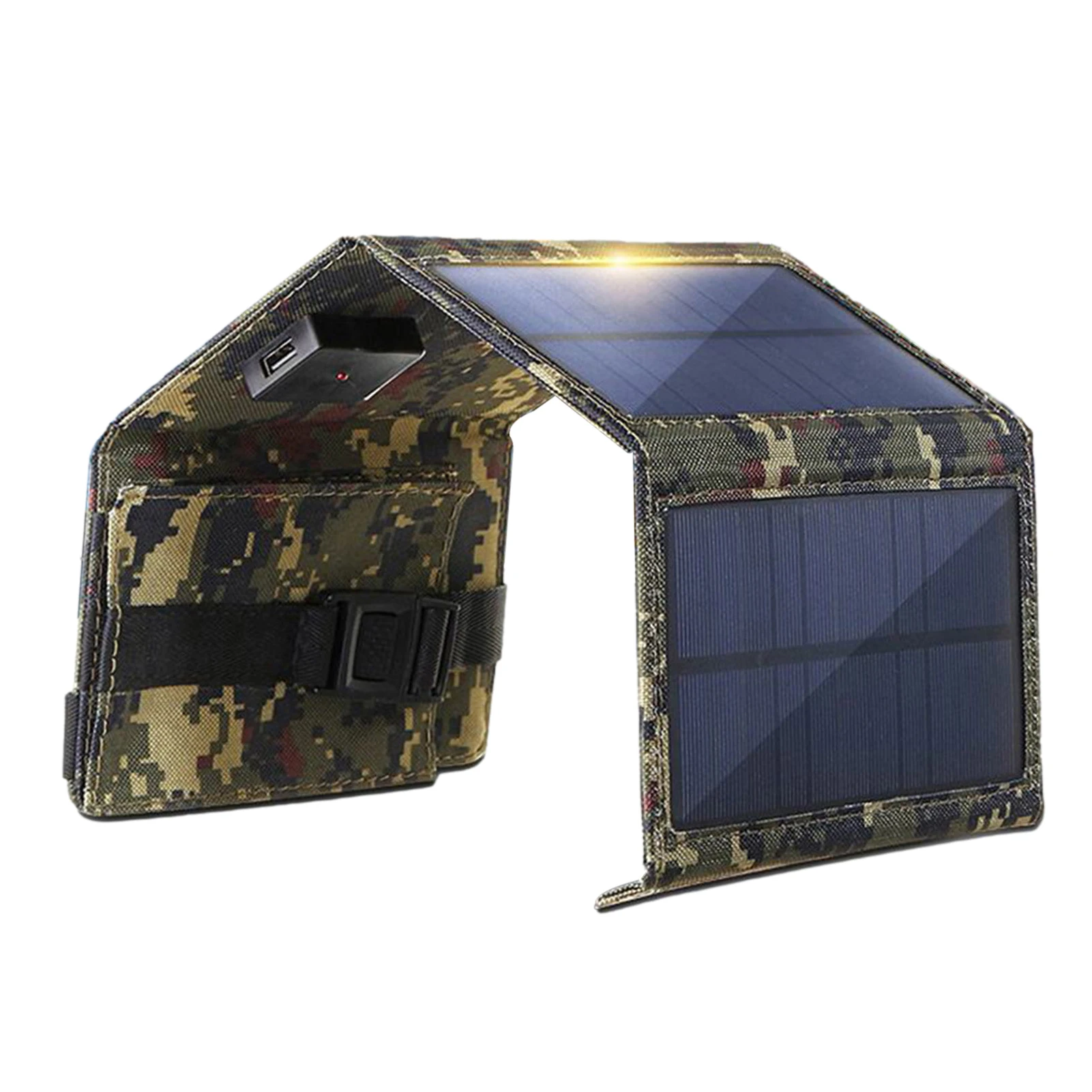 

Зарядное устройство с солнечной панелью 20 Вт, USB 5 В, для путешествий, для зарядки телефонов