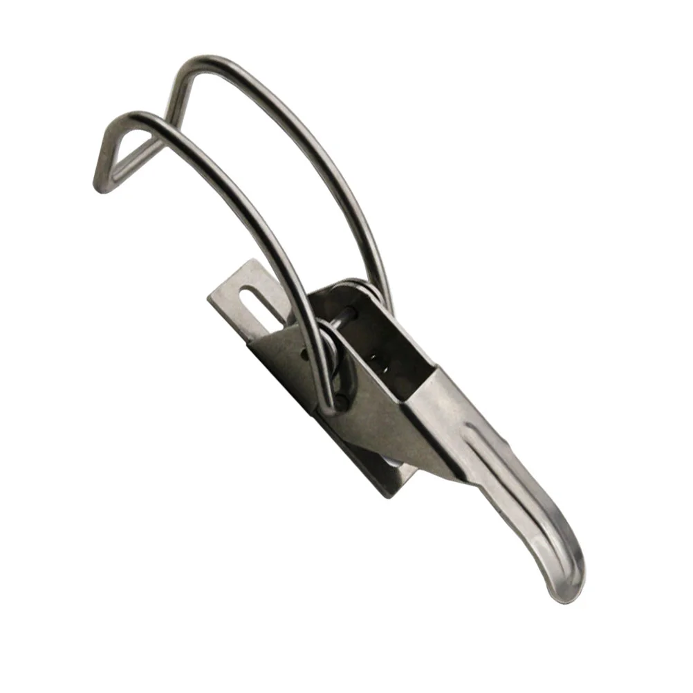 

1PC Stainless Steel Buckle Multi-purpose Metal Latches Commercial Rice Tea Barrels Lock Catch Insulated Bucket Buckles for