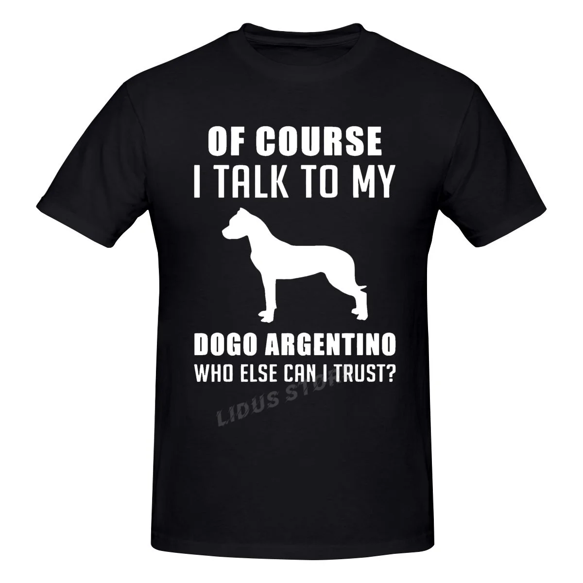 

2022 Fashion Leisure Dogo Argentino T-shirt Harajuku Streetwear 100% Cotton Graphics Tshirt Brands Tee Tops