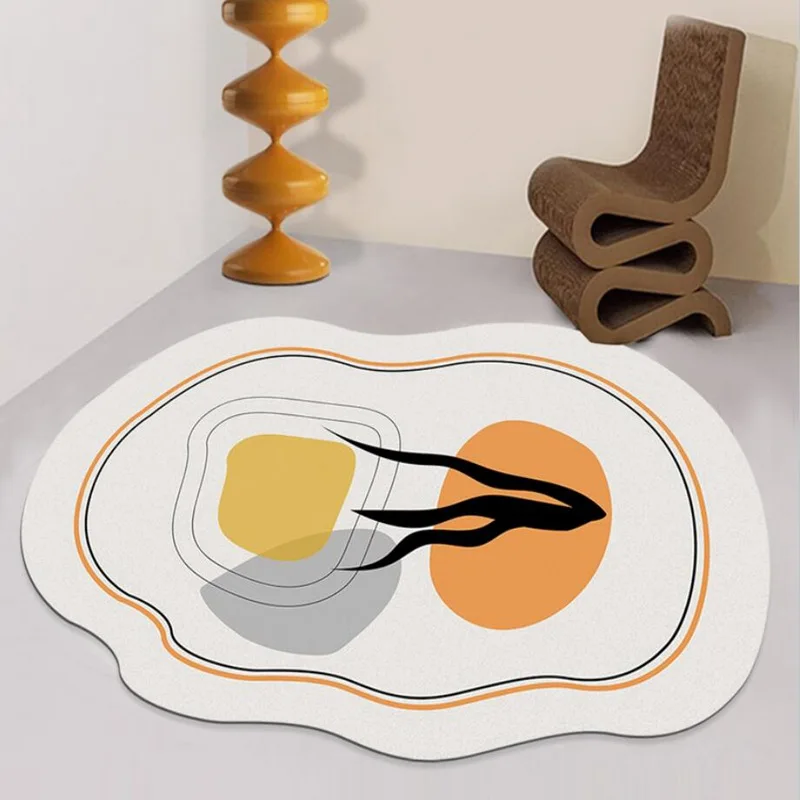 Скандинавский неравномерный ворсовый коврик для гостиной большой домашний