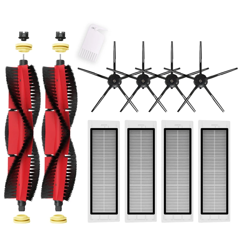 

Запчасти для пылесоса XiaoMi Roborock S5 Max S50 S51 S55 S6 S60 S6 Pure S5Max, фильтр НЕРА, основная и боковая щетки, аксессуары