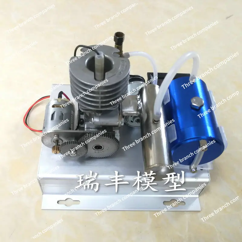 Бензиновый генератор Erchong микродвигатель метанол для бензина запуск одним