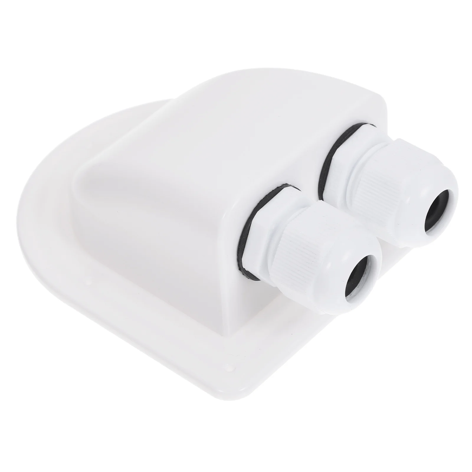 

Rv Parts Dual Hole Cable Entry Automotive Solar Car Entry Gland Cables Dual Cable Entry Box Electric Wire Wire Entry Gland