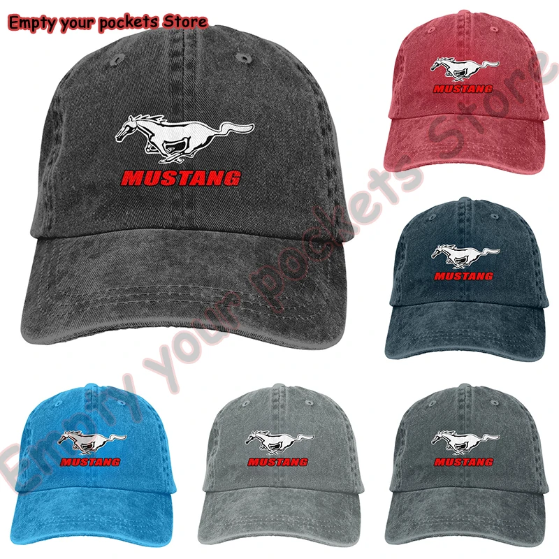 Новое поступление лета 2022 крутая бейсболка Ford Mustang модная женская и мужская шапка