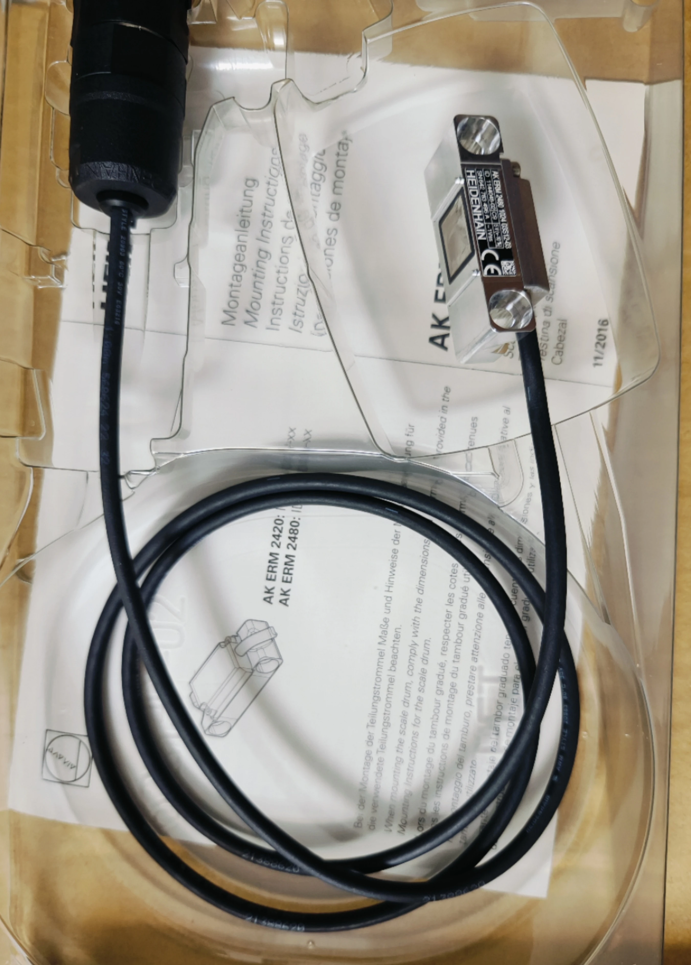 Heidenhain AK ERM 2480 1024 идентификатор 1144048 -02 Магнитная головка для чтения барабанов