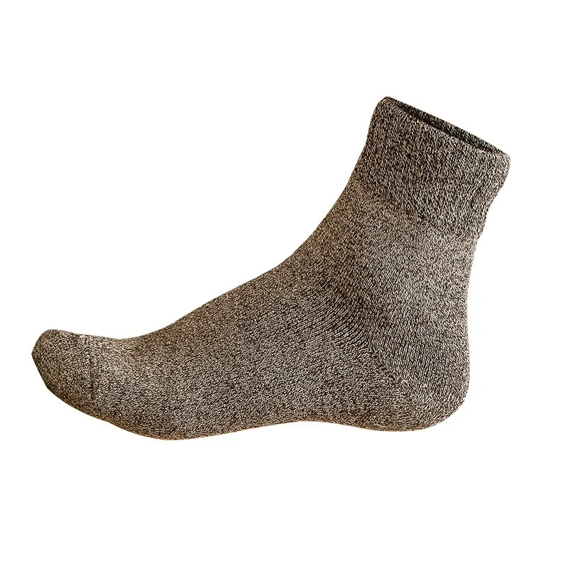 5 Pair Winter Men's Women Super Thick Warm Socks High Quality Harajuku Retro Snow Casual Antifreeze Wool Socks 2022 New